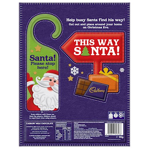 DAIRY MILK ADVENT CALENDAR 90GM