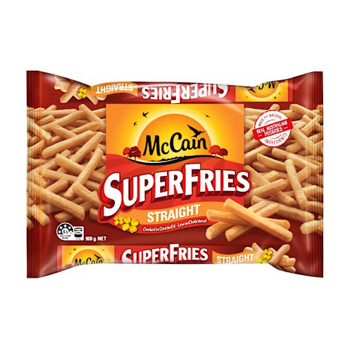 STRAIGHT CUT SUPERFRIES 900GM