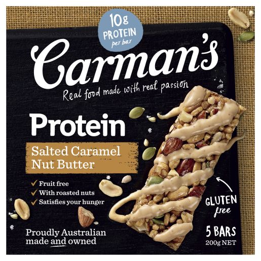 SALTED CARAMEL NUT BUTTER PROTEIN BAR 200GM