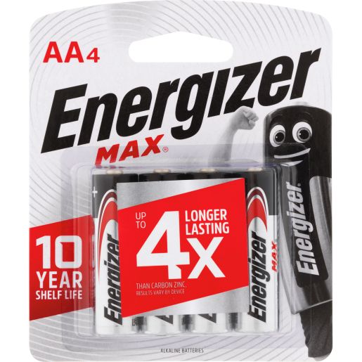 MAX AA BATTERY 4PK