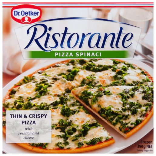 SPINACH PIZZA 390GM