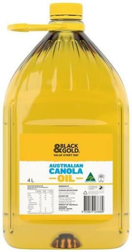 AUSTRALIAN CANOLA OIL 4L