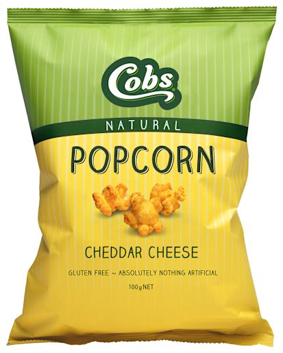 CHEDDER CHEESE POPCORN 100GM