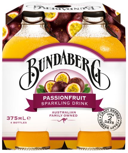 PASSIONFRUIT SOFTDRINK 4X375ML