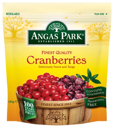 SOFT & JUICY CRANBERRIES 140GM