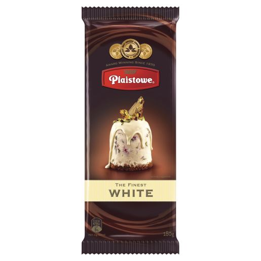 PLAISTOWE WHITE COOKING CHOCOLATE 180GM