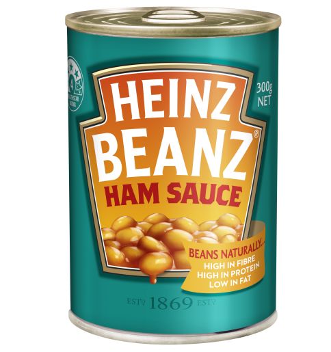 BAKED BEANS IN HAM SAUCE 300GM