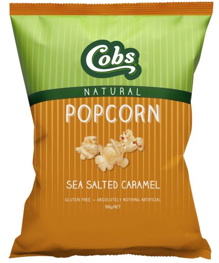 SEA SALTED CARAMEL POPCORN 100GM