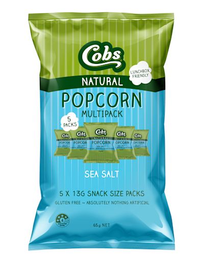 POPCORN SEA SALT 5X13GM