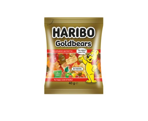 GOLDBEAR LOLLIES 40GM