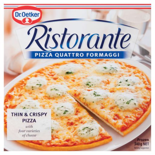 QUATTRO FORMAGGI PIZZA 340GM