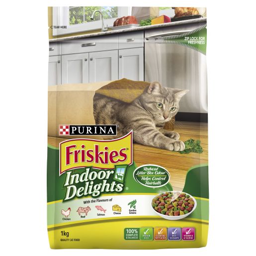 ADULT CAT FOOD INDOOR DELIGHTS 1KG