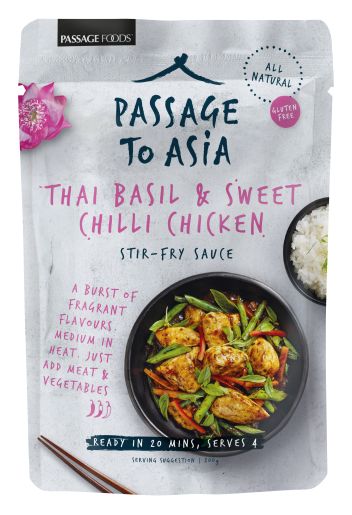 THAI BASIL & SWEET CHILLI STIR FRY SAUCE 200GM