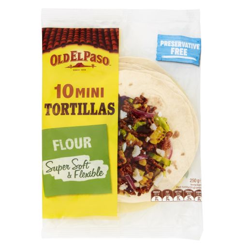 MINI TORTILLAS 250GM