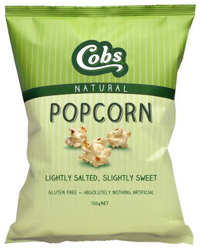 SALTED SLIGHTLY SWEET POPCORN 120GM