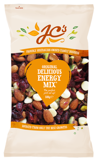 ORIGINAL DELICIOUS ENERGY MIX 500GM