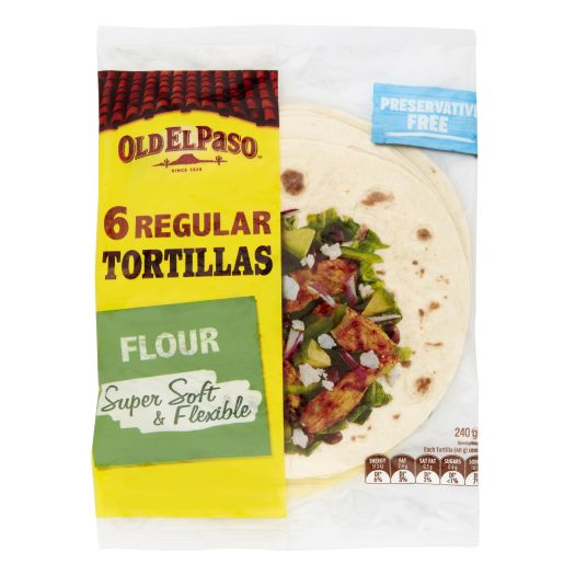 BURRITO TORTILLAS 6PK