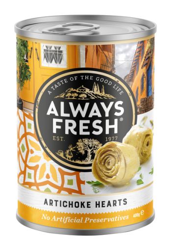 ARTICHOKE HEARTS 400GM