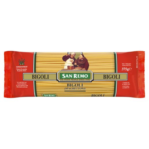 BIGOLA PASTA NO 14 375GM