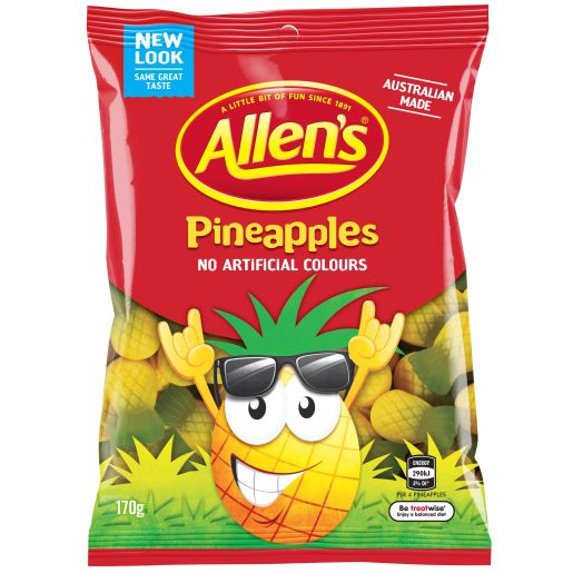 SUGAR PINEAPPLES 170GM