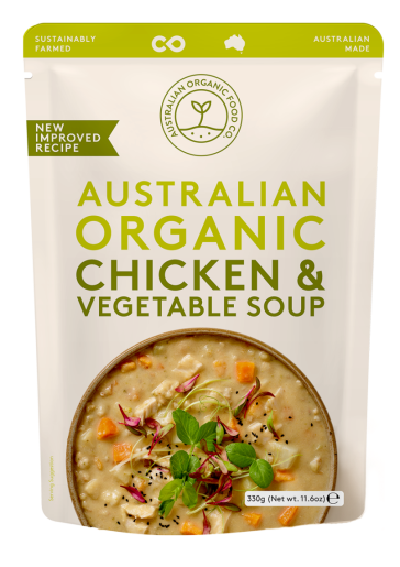 CHICKEN & VEGETABLE SOUP 330GM