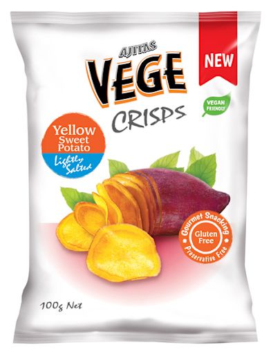 YELLOW SWEET POTATO DELI CRISPS 100GM