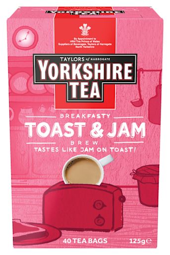 BREAKFASTY TOAST & JAM BREW TEA 40S