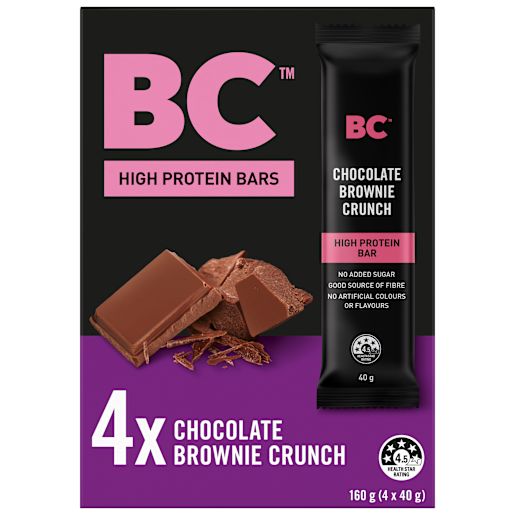 HIGH PROTEIN BAR CHOCOLATE BROWNIE CRUNCH 4X40GM