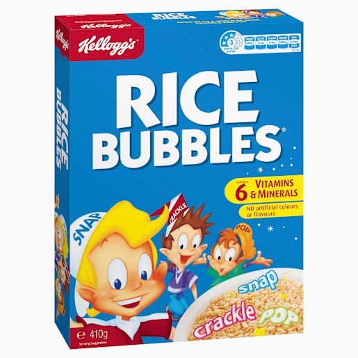 RICE BUBBLES 410GM