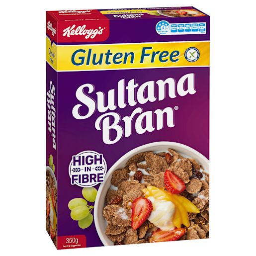 GLUTEN FREE SULTANA BRAN 350GM