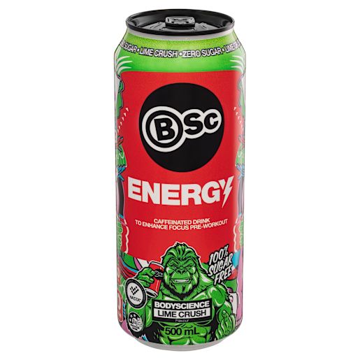 LIME CRUSH ENERGY DRINK 500ML