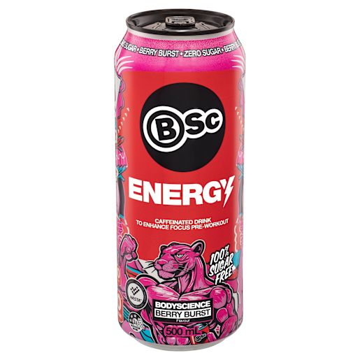 BERRY BURST ENERGY DRINK 500ML