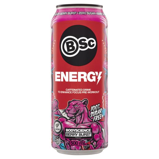 BERRY BURST ENERGY DRINK 500ML