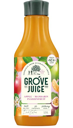 APPLE MANDARIN & PASSIONFRUIT JUICE 1.5L