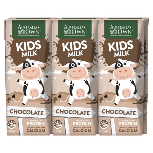 KIDS CHOCOLATE MILK 6X200ML