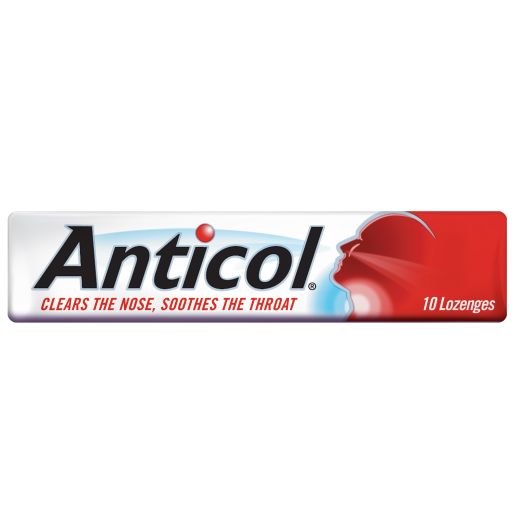 ANTICOL MEDICATED THROAT LOZENGES 40GM