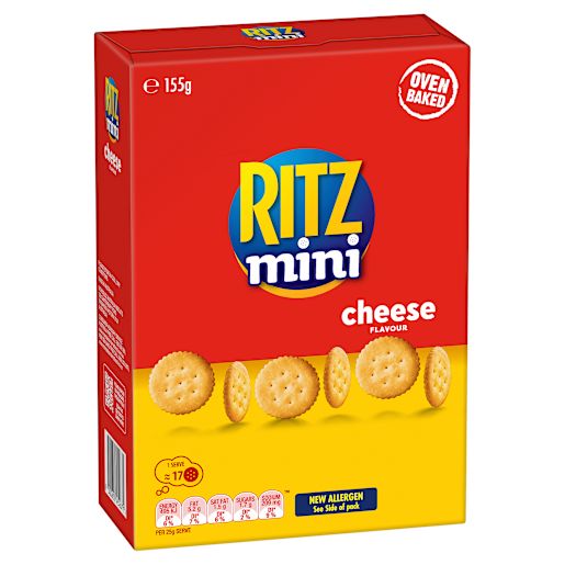 CHEESE MINI MUNCHING CRACKERS 155GM