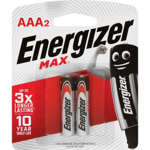 MAX AAA BATTERY 2PK