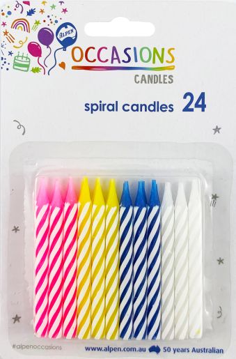 BIRTHDAY CANDLES 24PK