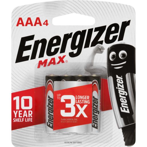 MAX AAA BATTERY 4PK