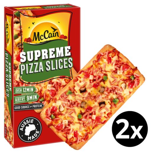 SUPREME PIZZA SLICES 600GM