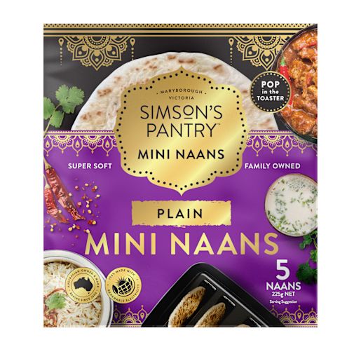 MINI TRADITIONAL NAAN 225GM