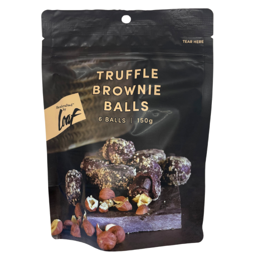 CHOCOLATE TRUFFLE BROWNIE BALLS 150GM