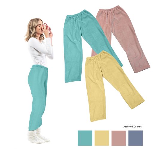 PYJAMA PANTS LADIES ASSORTED SIZES M/M/XL/XXL 1PK