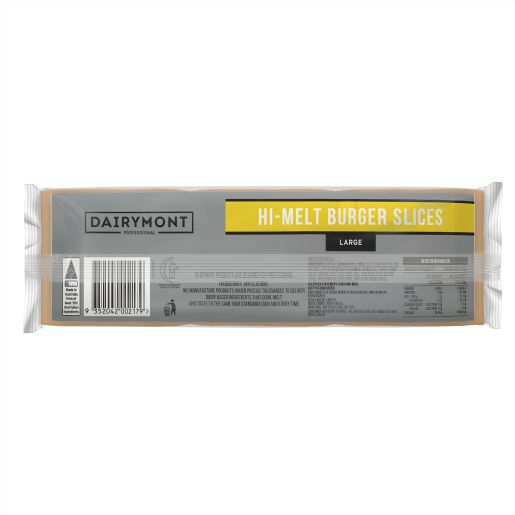 HI MELT BURGER CHEESE SLICES 1.62KG