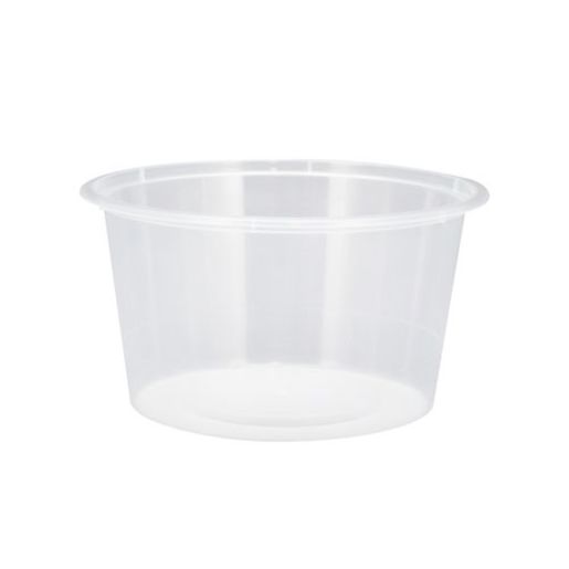 CLEAR ROUND CONTAINER 50S