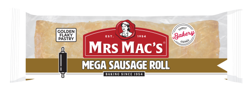 MEGA BEEF SAUSAGE ROLL 280GM