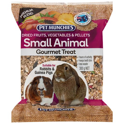 SMALL ANIMAL TREAT SQUARES 300GM