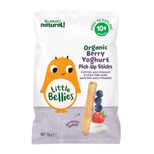 ORGANIC YOGURT BERRY PICK UP STICKS 16GM