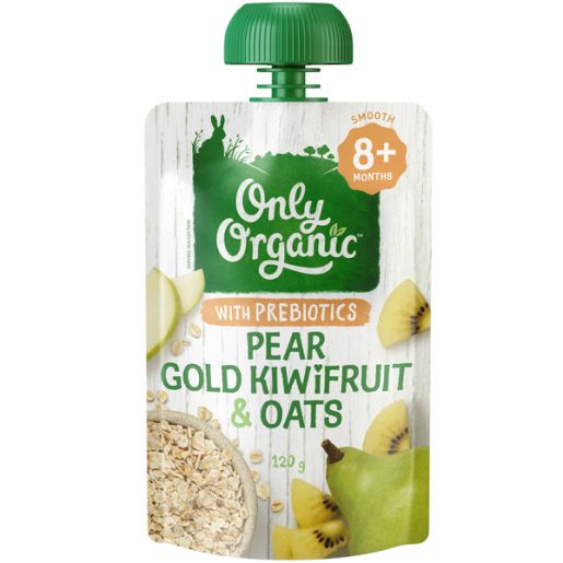 PEAR GOLD KIWIFRUIT & OATS BABY FOOD 120GM